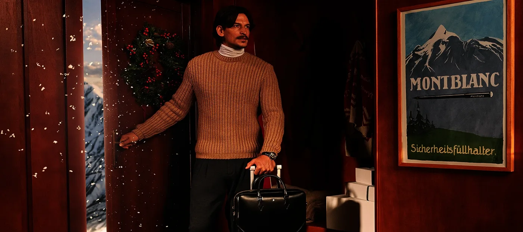 Montblanc's Christmas campaign brings the magic of storytelling to life